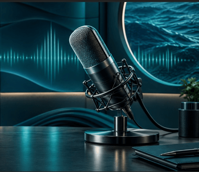 Broadcast microphone — The Ocean Radio on-air schedule