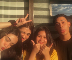 Diego Loyzaga spends time with half sisters